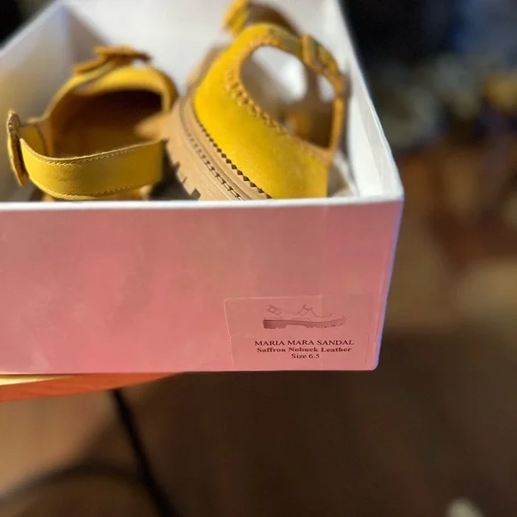 Beklina!! Maria Mara Sandal -Saffron - Picture 5 of 6